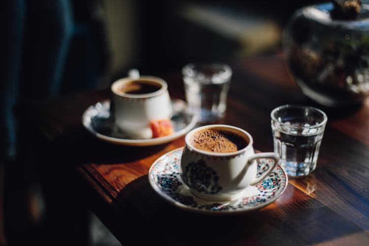 Turkish coffee and turkish delights